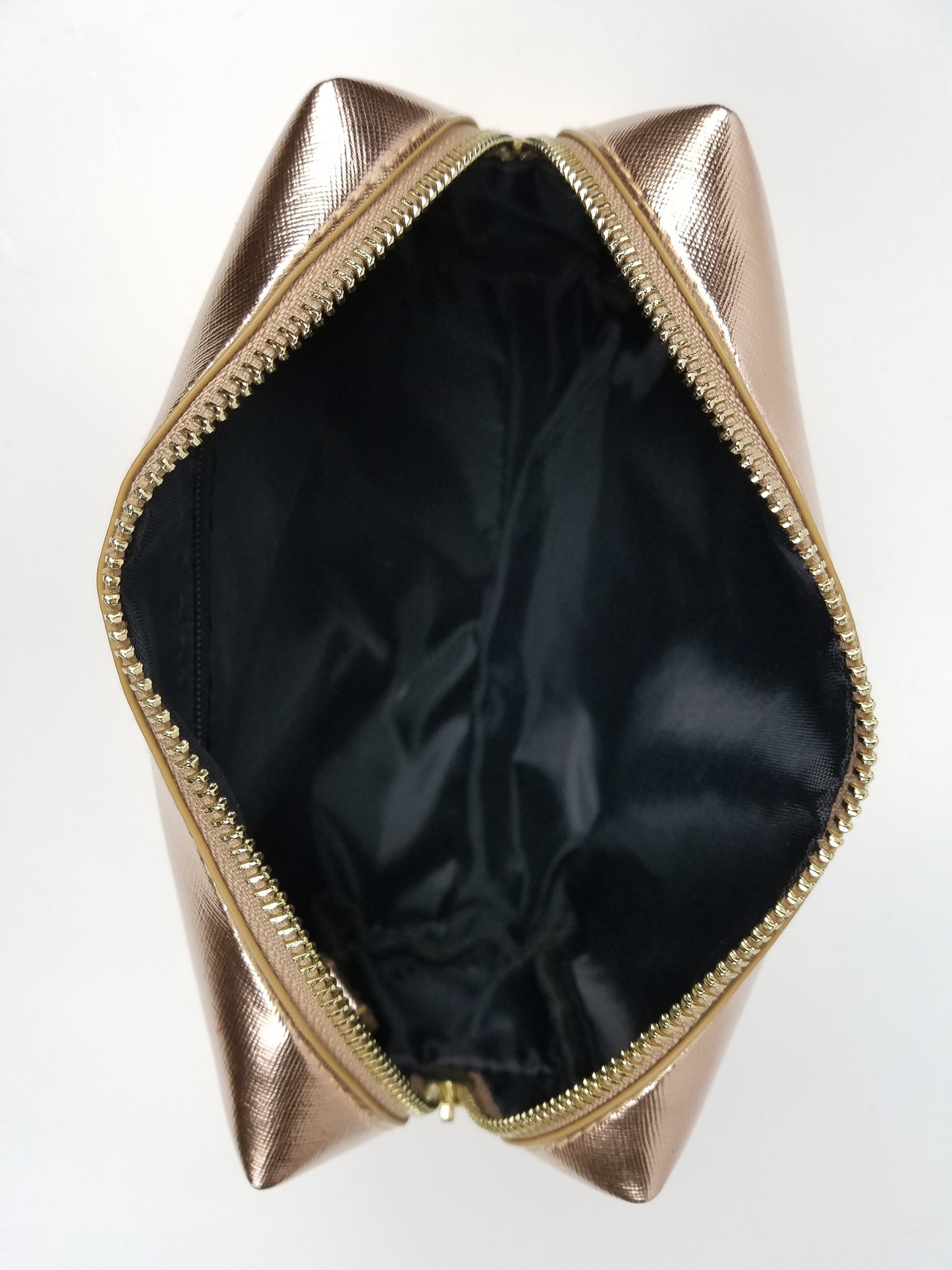 DUSTY MAE MAKEUP BAG (ROSE GOLD)